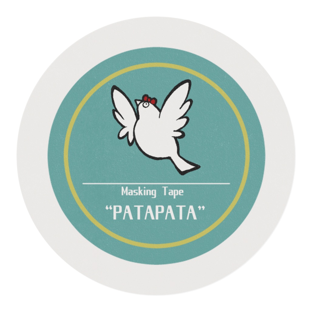ハト子パタパタ マスキングテープ