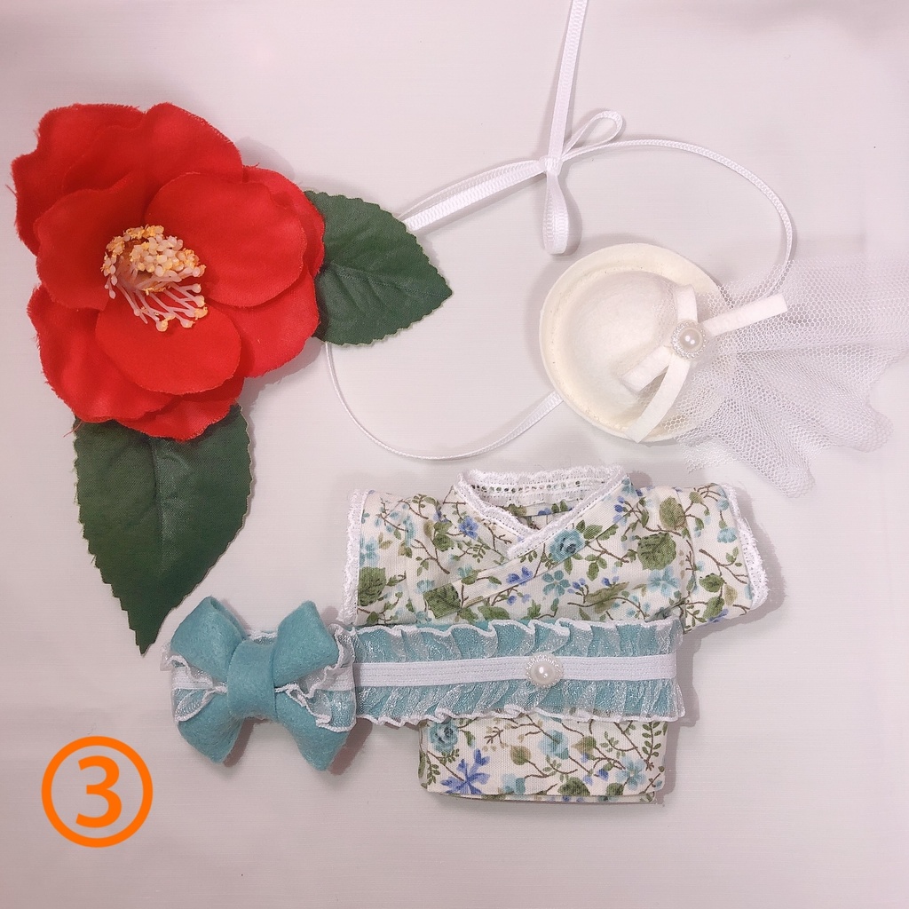 👘レトロ着物&トーク帽👘