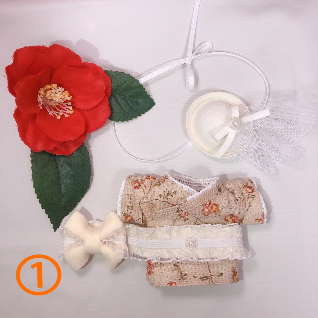 👘レトロ着物&トーク帽👘