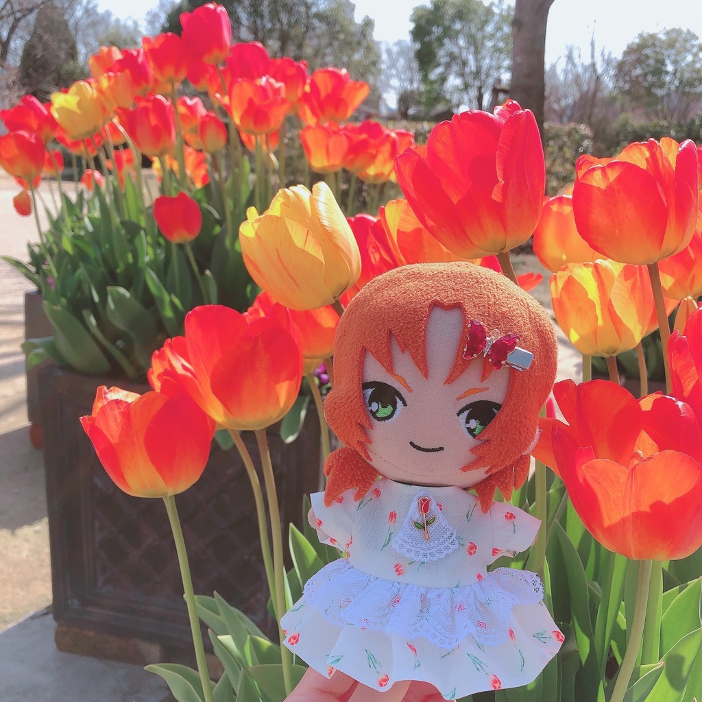 チューリップ🌷ワンピース(3月)