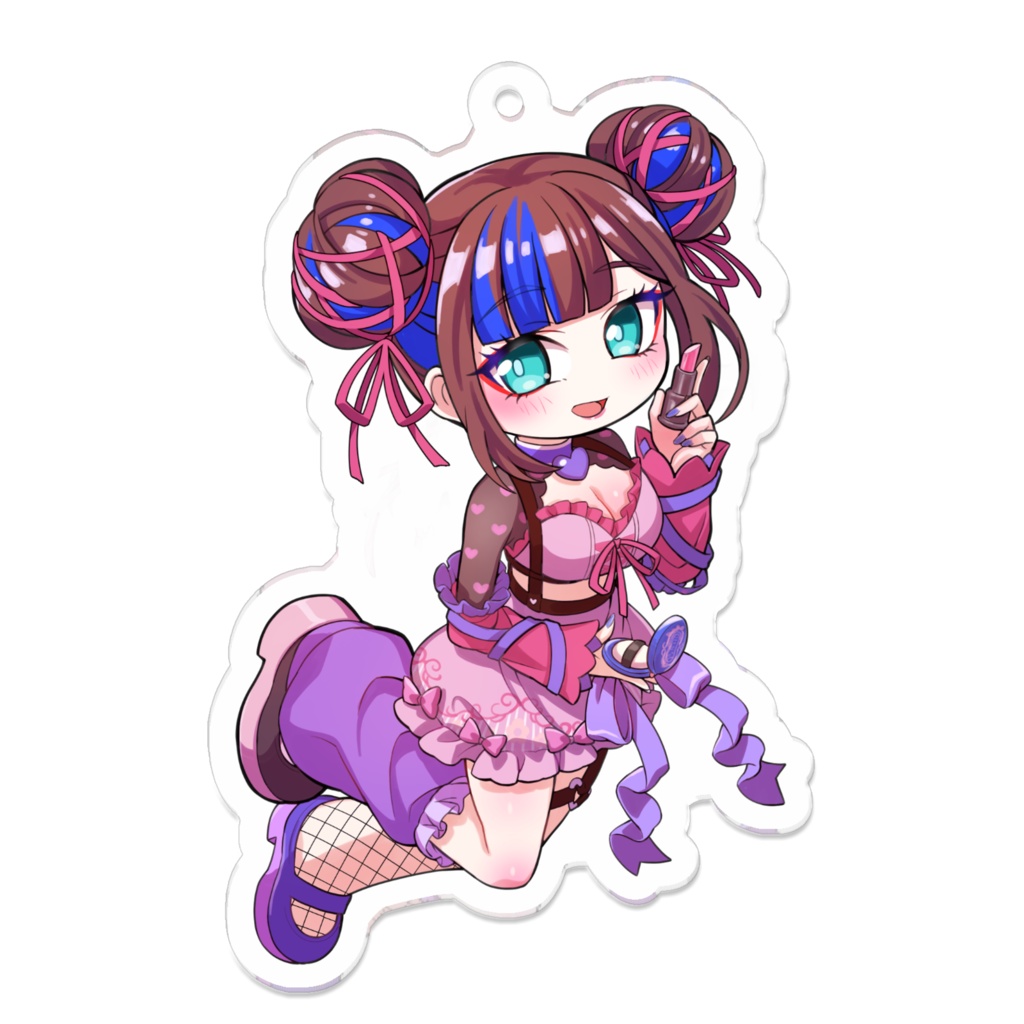 ふりふりこったアクキー