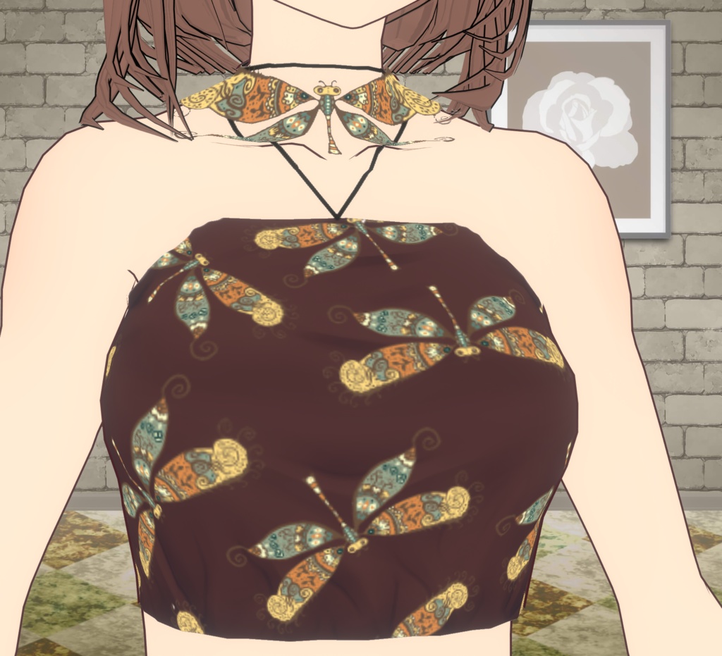 [FREE] Boho-chic top + Bonus recolors