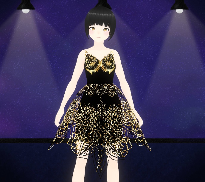 [FREE] Black party dress