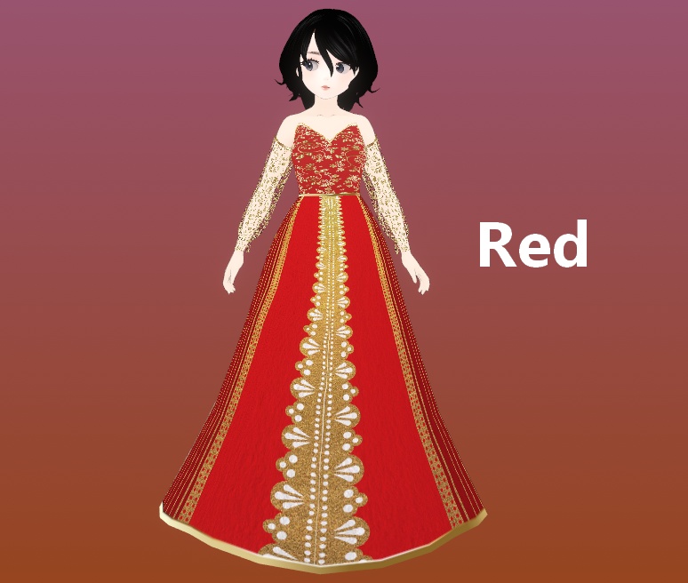 Elegant Princess Dresses (Multiple colors)