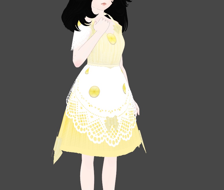 [VRoid] Sweet Lemon Dress