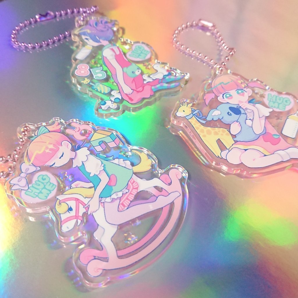 アクリルキーホルダー