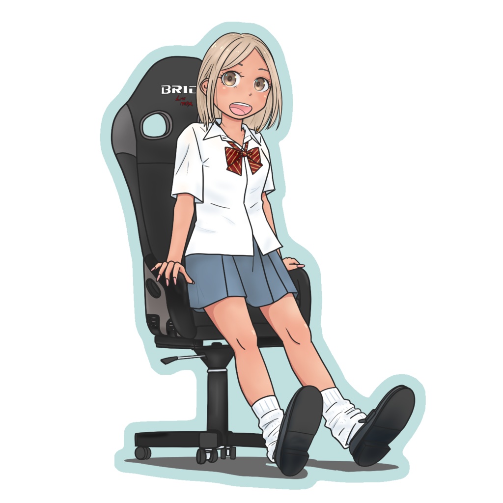 ステッカーなみフルバケ