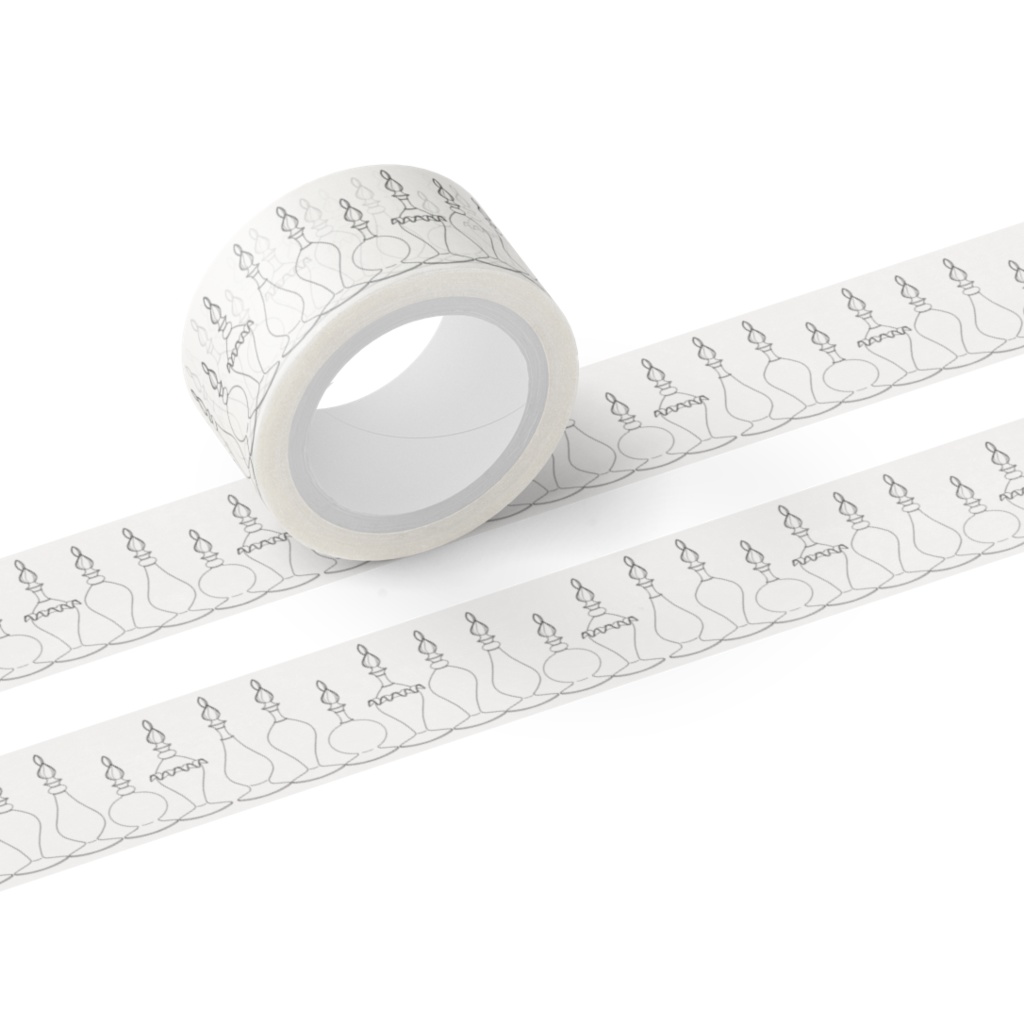 香水瓶マスキングテープ