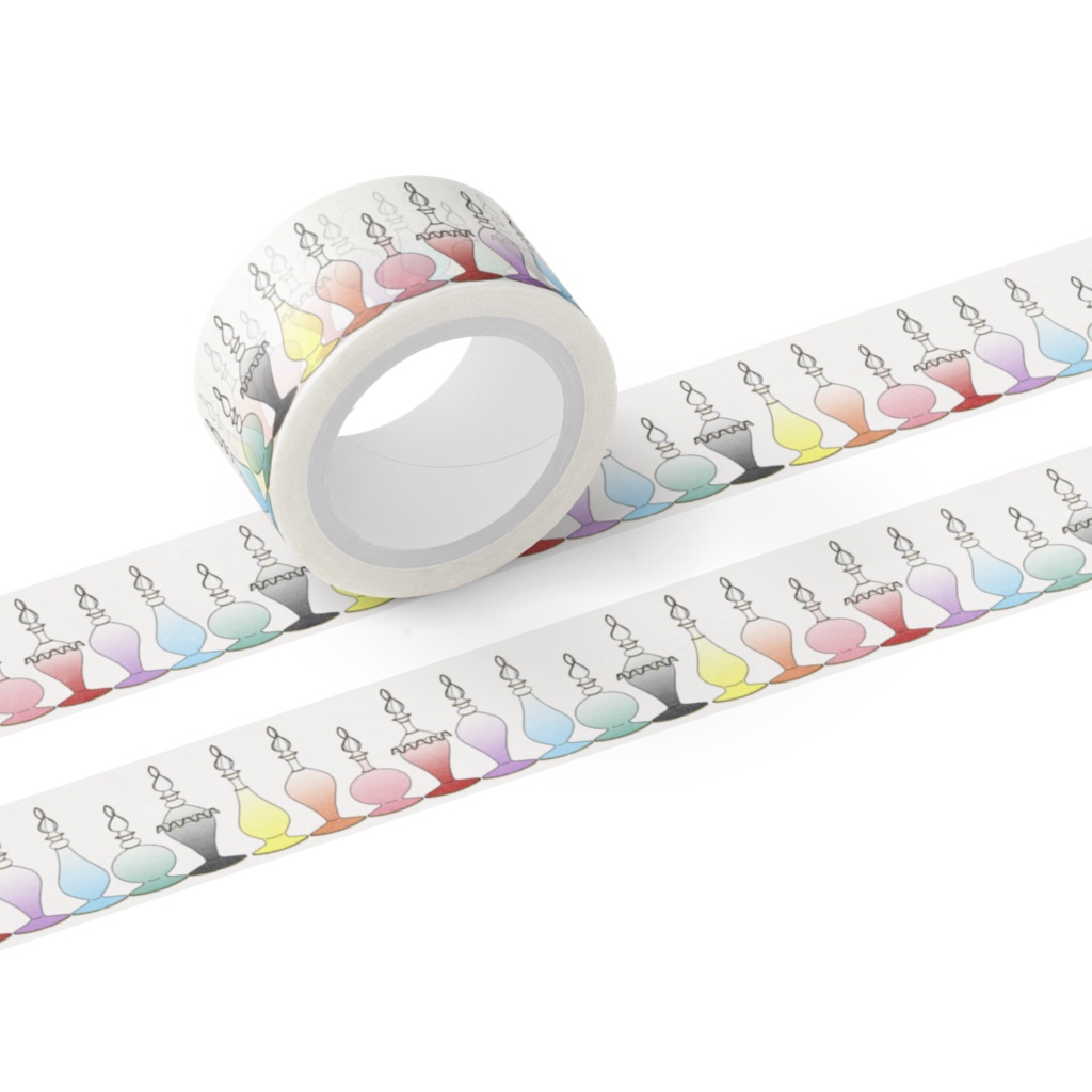 香水瓶マスキングテープ