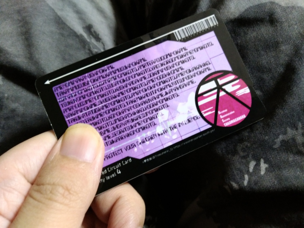 SF×和風ICステッカー「TAKAMAGAHARA」