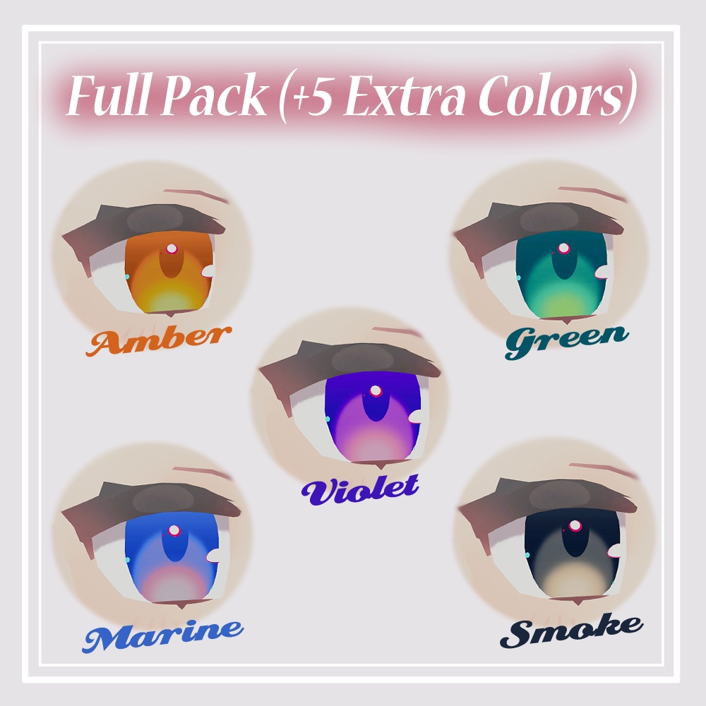【無料/FREEあり】Albino Eye Texture (2 Reds + Extras)