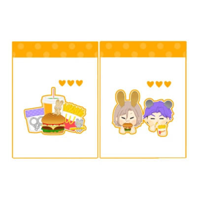 しんまけハッピーセット巾着