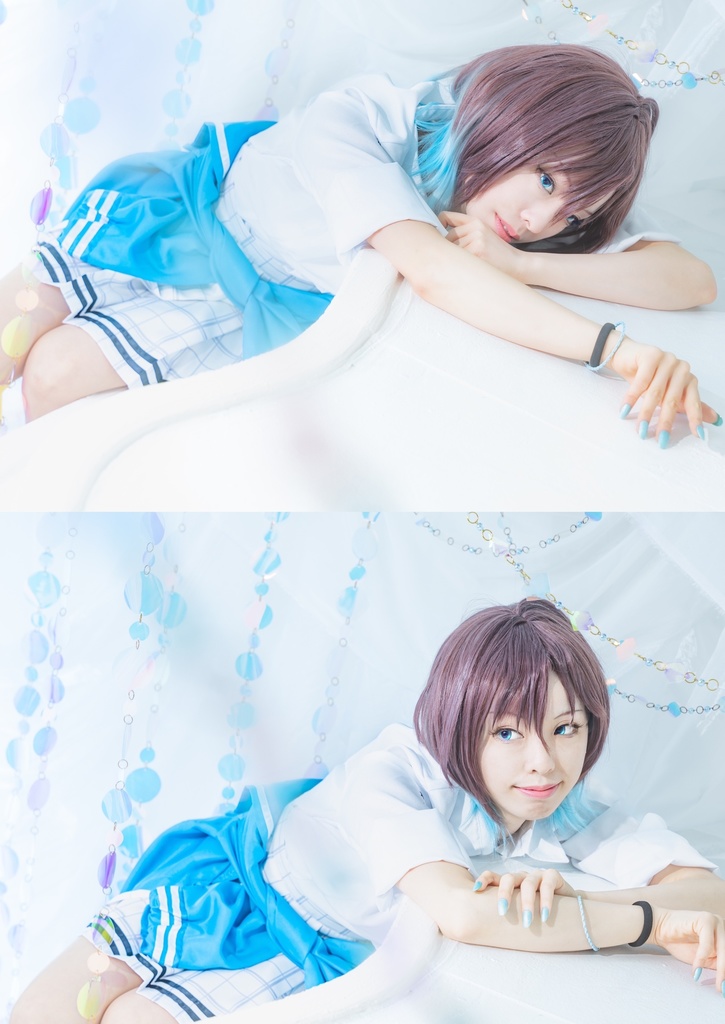 限りなく透明な青