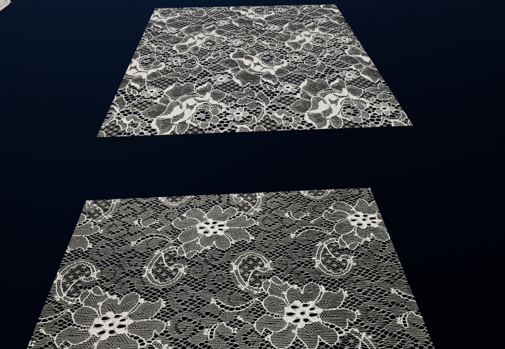 【5個セット】4K レーステクスチャ【セットE】【5-Piece Set】4K Lace Fabric Textures