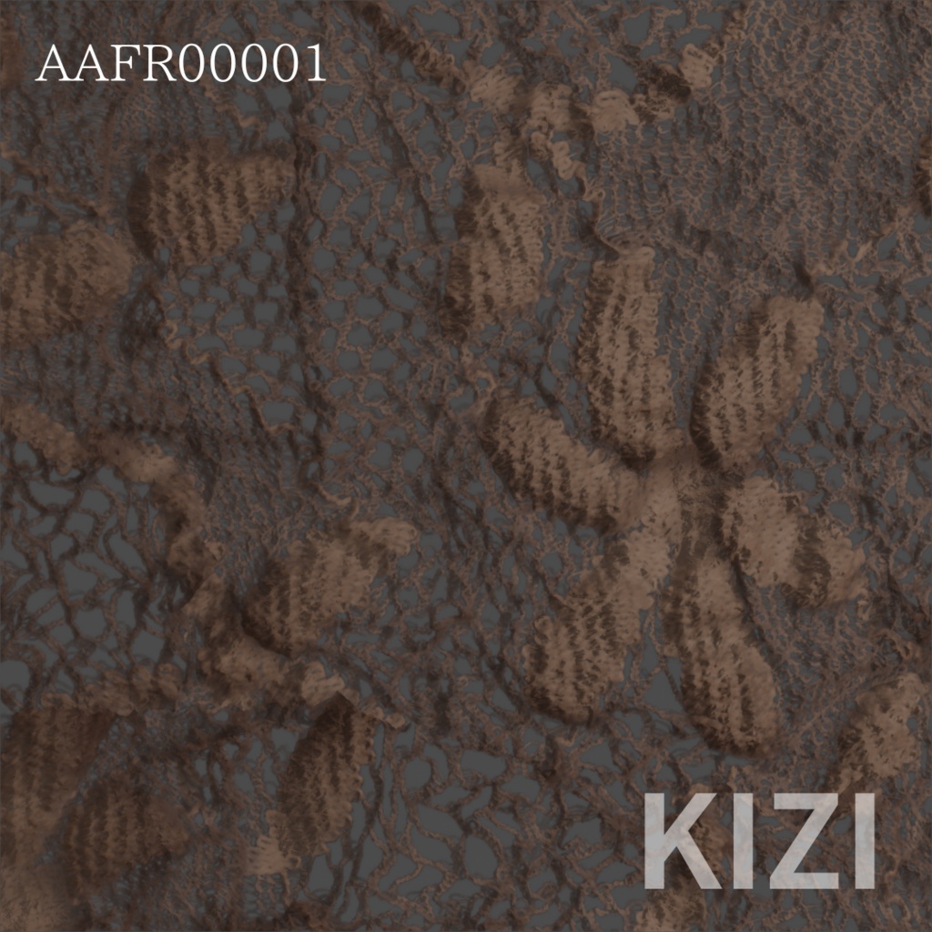 【5個セット】4KPBRテクスチャ【セットL】  【5-Piece Set】4K Lace Fabric PBR Textures