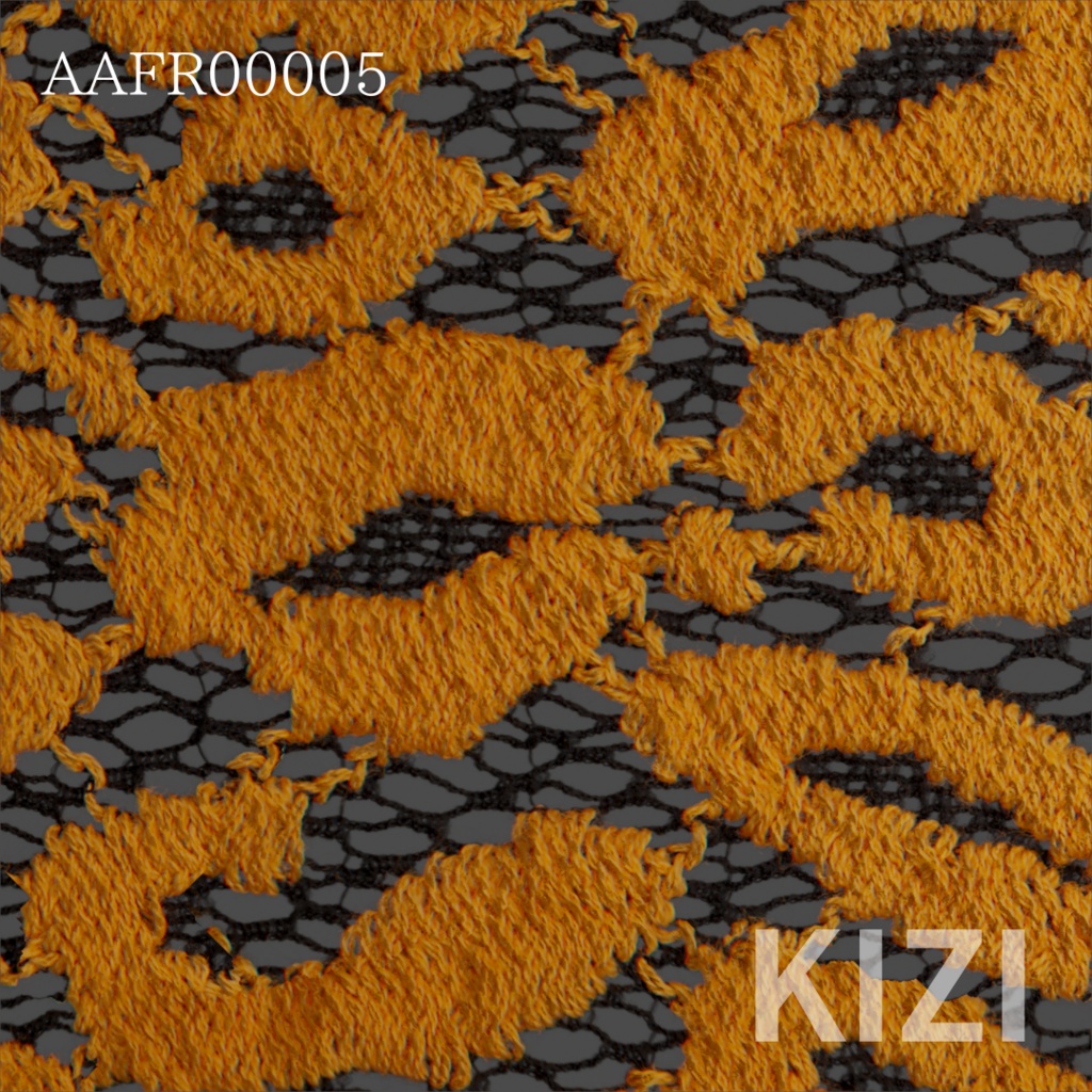 【5個セット】4KPBRテクスチャ【セットL】  【5-Piece Set】4K Lace Fabric PBR Textures