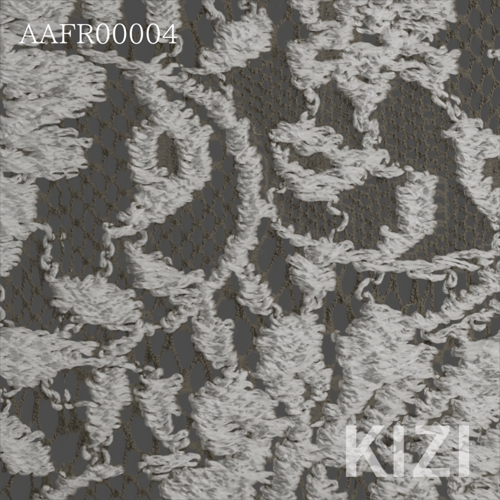 【5個セット】4KPBRテクスチャ【セットL】  【5-Piece Set】4K Lace Fabric PBR Textures