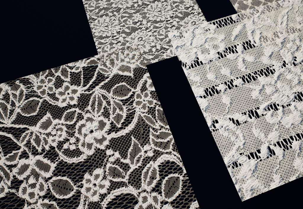 【5個セット】4KレースPBRテクスチャ【セットN】 【5-Piece Set】4K Lace Fabric Textures