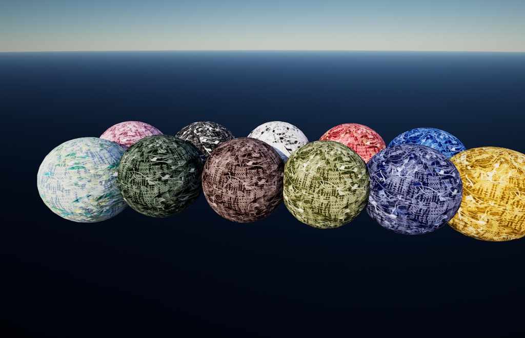 4K かわいいツィード11色セット AAAV-00181