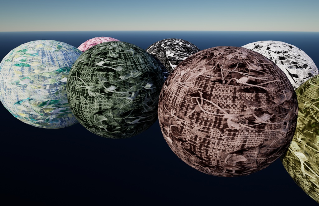 4K かわいいツィード11色セット AAAV-00181