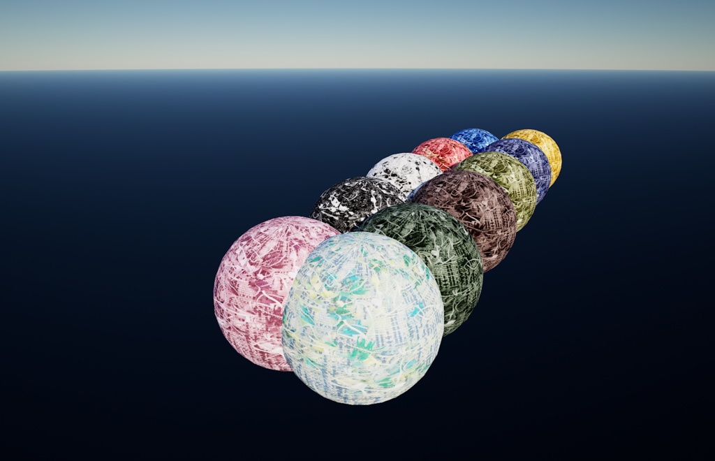 4K かわいいツィード11色セット AAAV-00181