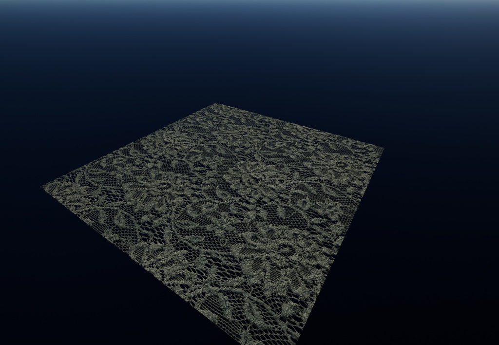 高解像度 エレガンスレースPBRテクスチャ10color付き(AFFR00006)High Solution 10colorPBRTexture