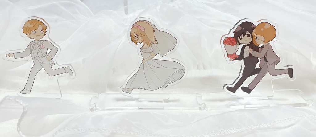 【つながるアクスタ】全3種