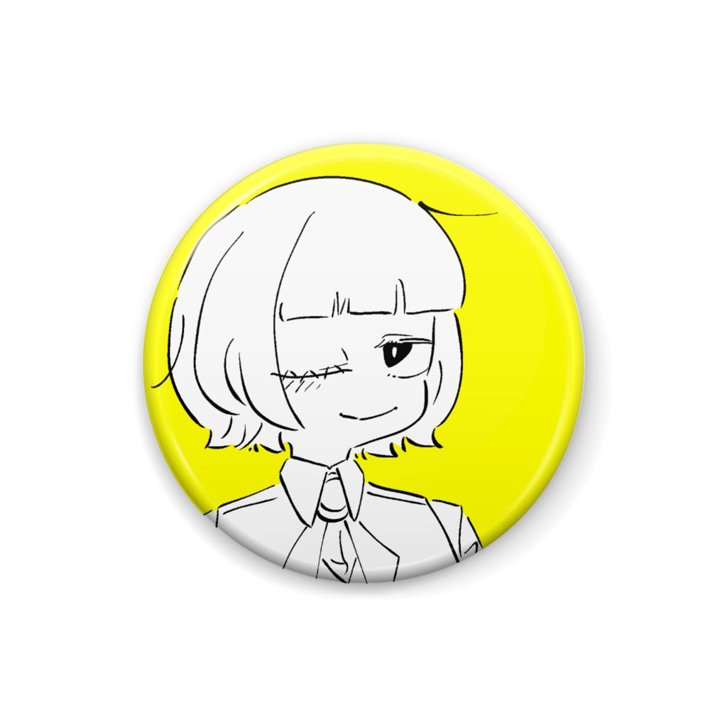 山田缶バッジ