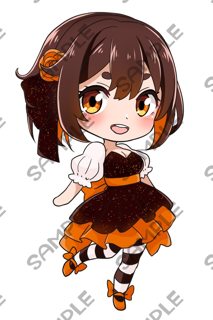 【psdデータ】ショコラオランジュちゃん【R18利用可】