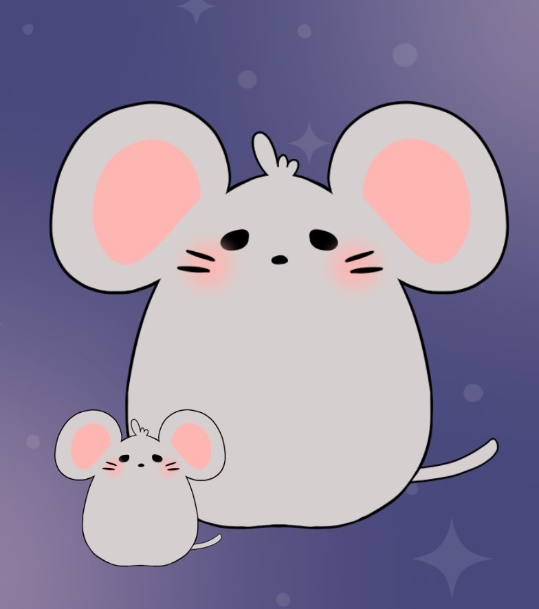 【無料】Live2Dモデル ねずみ