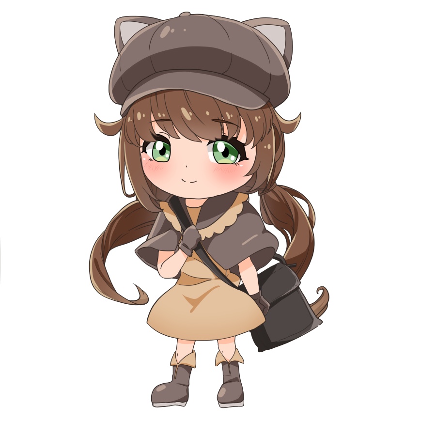 【無料あり】デフォルメ立ち絵素材　商人