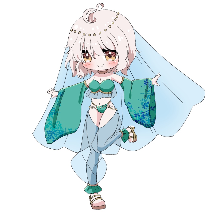 【無料あり】デフォルメ立ち絵素材 踊り子