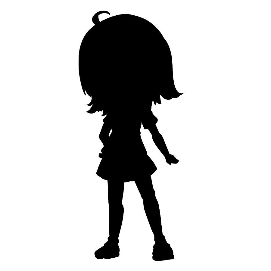 【無料あり】デフォルメ立ち絵素材 女子高生