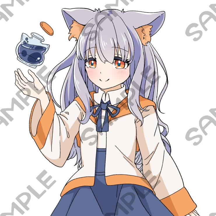 【psdデータ】けもみみ薬師ちゃん【R18利用可】