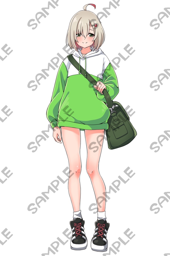 【psdデータ】パーカー少女【R18利用可】