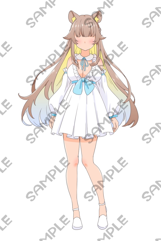 【IRIAM対応】白ふわケモちゃん【R18利用可】