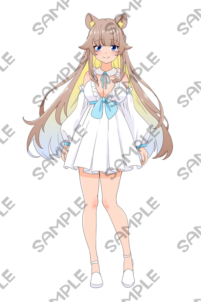 【IRIAM対応】白ふわケモちゃん【R18利用可】