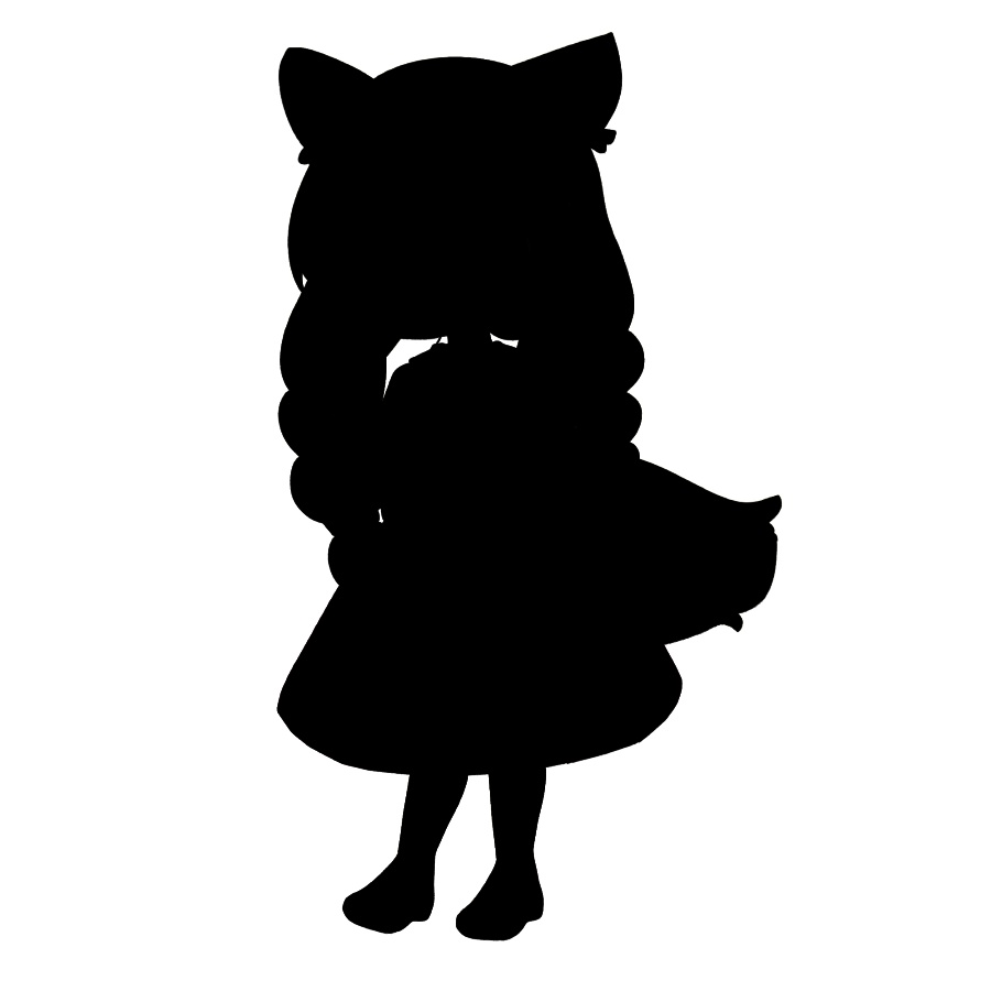 【無料あり】デフォルメ立ち絵素材 人狼&村娘