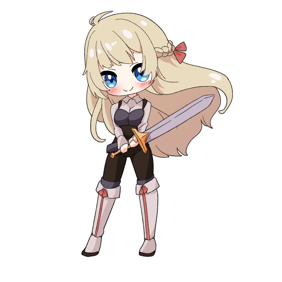 【無料あり】デフォルメ立ち絵素材 剣士