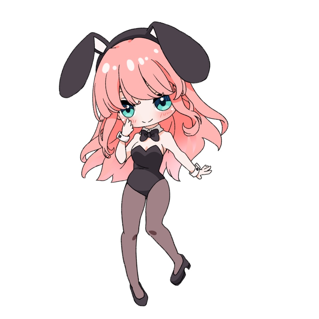 【無料あり】デフォルメ立ち絵素材 バニー