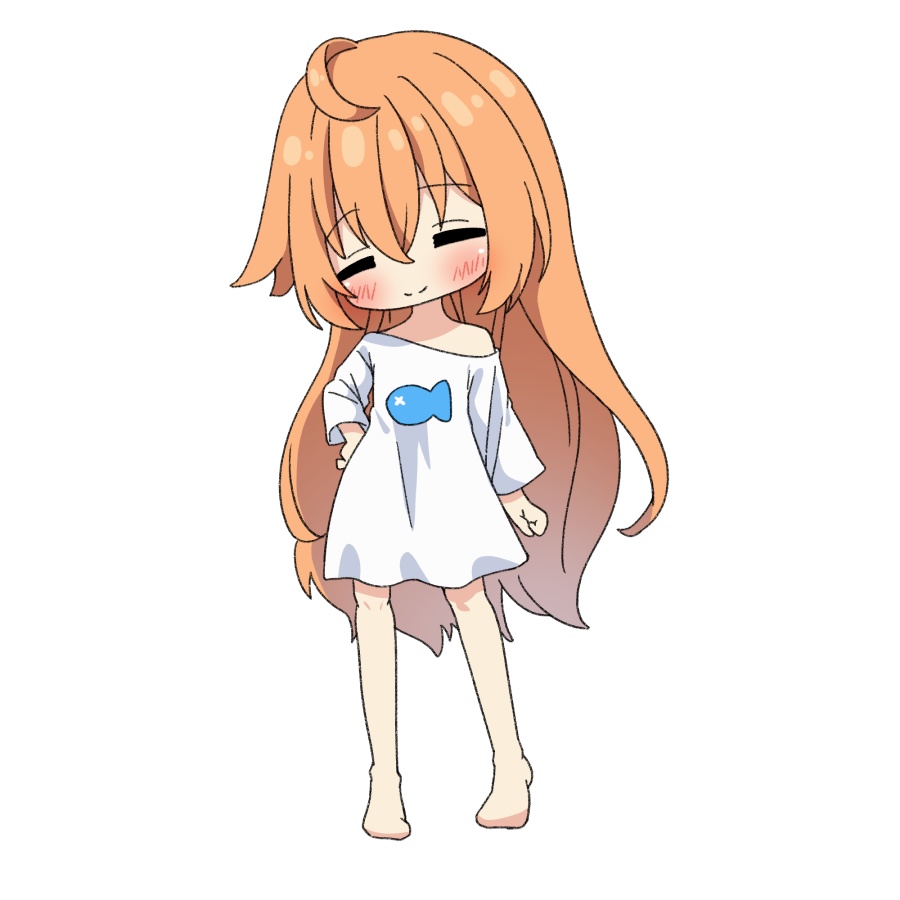 【無料あり】デフォルメ立ち絵素材 だらだらちゃん