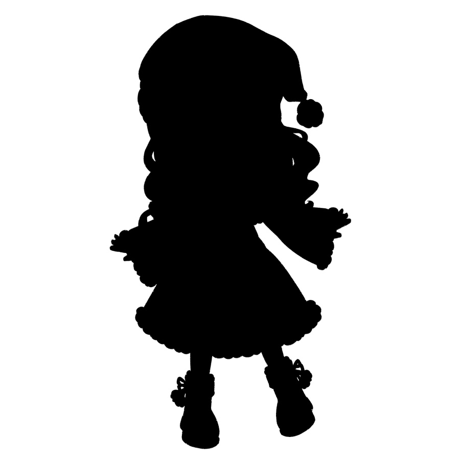 【無料あり】デフォルメ立ち絵素材 サンタちゃん