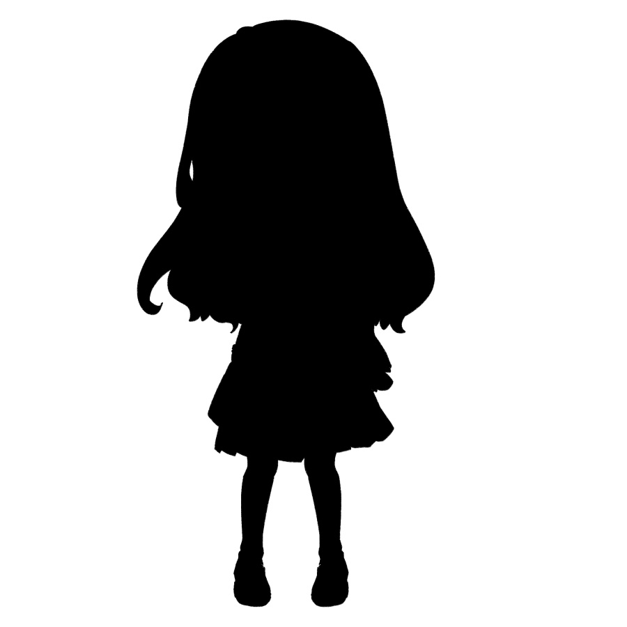 【無料あり】デフォルメ立ち絵素材 マフラーJK