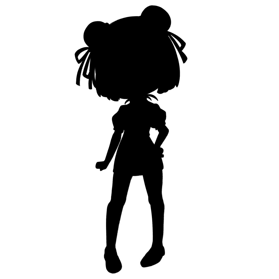 【無料あり】デフォルメ立ち絵素材 チャイナ服