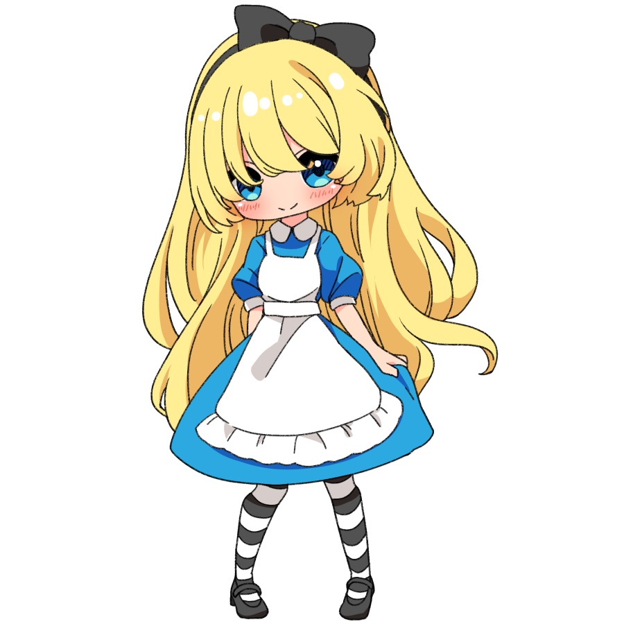 【無料あり】デフォルメ立ち絵素材 アリス