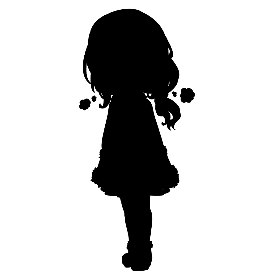 【無料あり】デフォルメ立ち絵素材 もこもこケープ