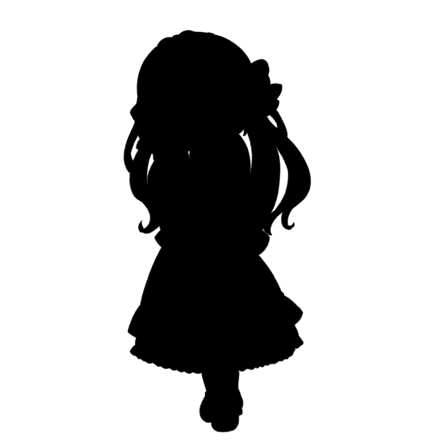 【無料あり】デフォルメ立ち絵素材 ピンクメイド