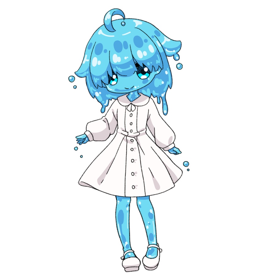 【無料あり】デフォルメ立ち絵素材 スライム娘