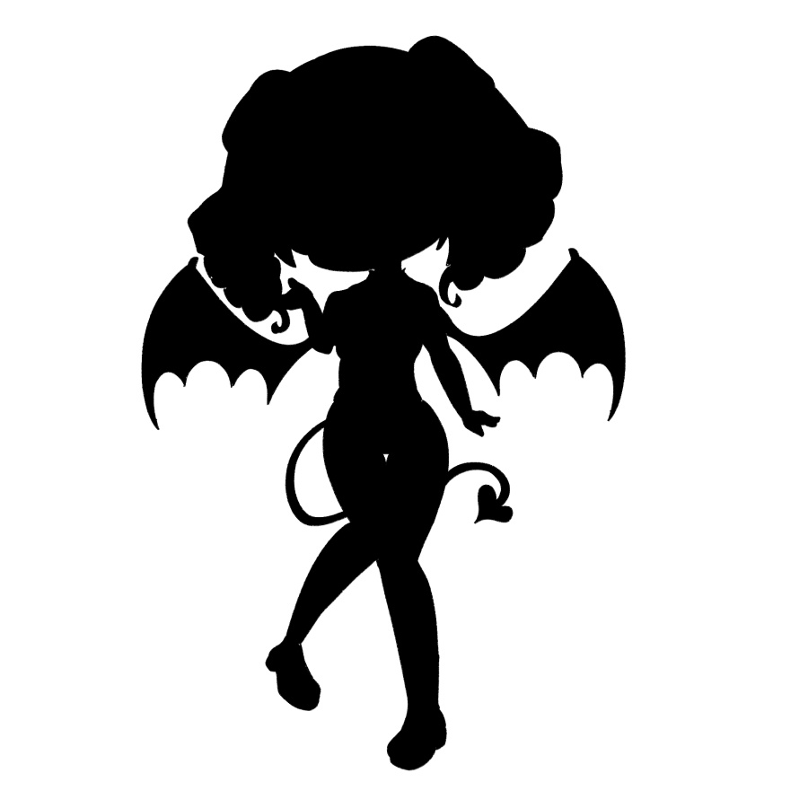 【無料あり】デフォルメ立ち絵素材 サキュバス