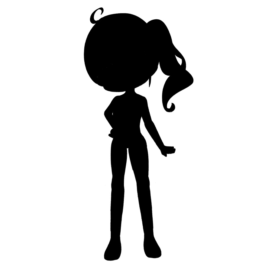 【無料あり】デフォルメ立ち絵素材 スクール水着 旧